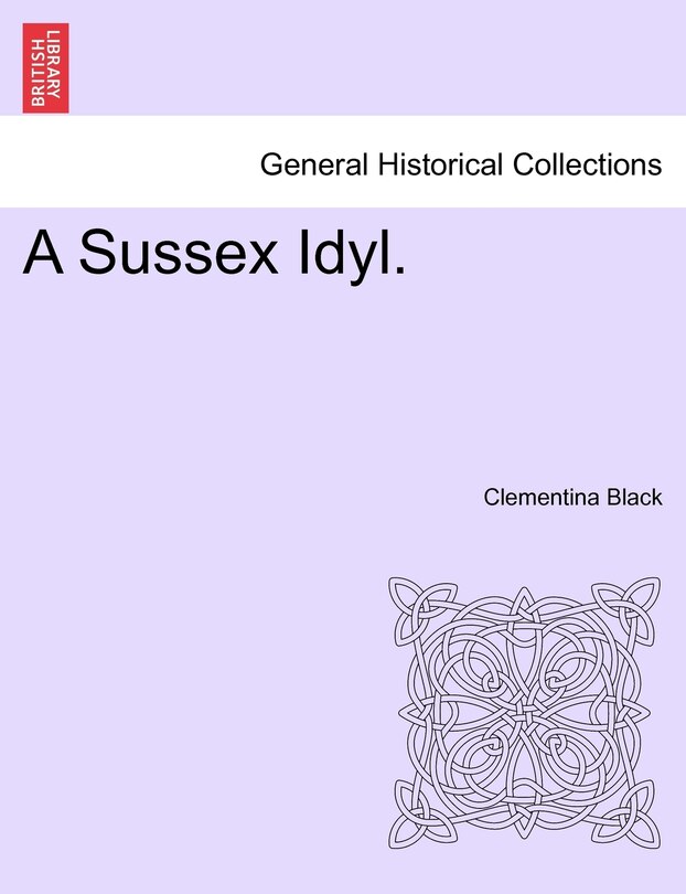Front cover_A Sussex Idyl.