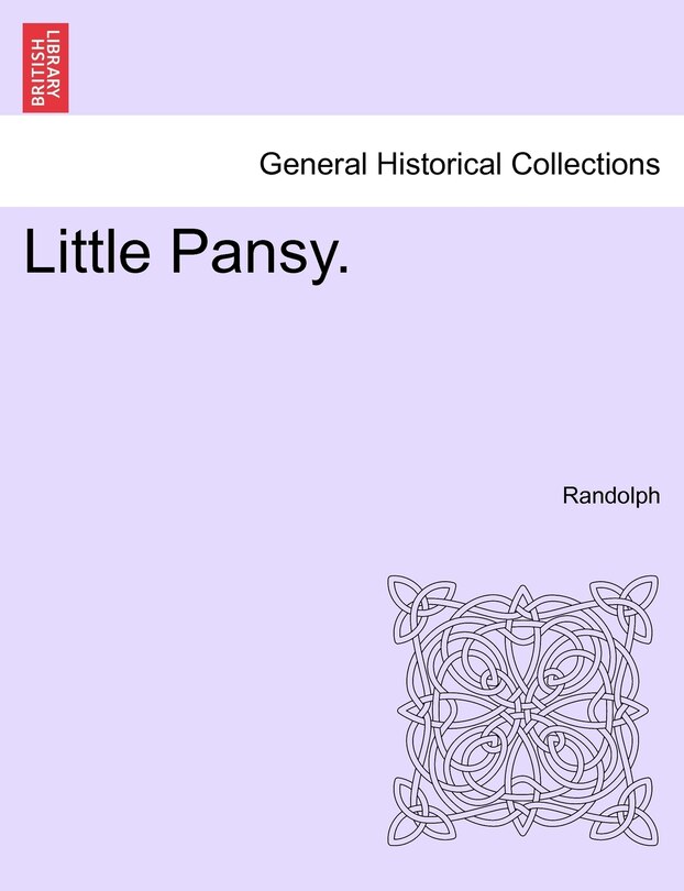 Front cover_Little Pansy.