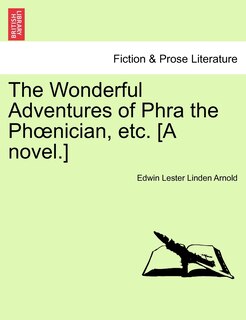 Couverture_The Wonderful Adventures of Phra the PH Nician, Etc. [A Novel.]