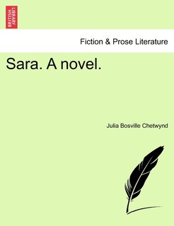 Front cover_Sara. A Novel.