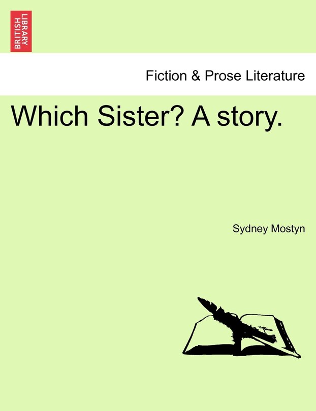 Front cover_Which Sister? A Story.
