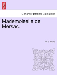 Front cover_Mademoiselle De Mersac.