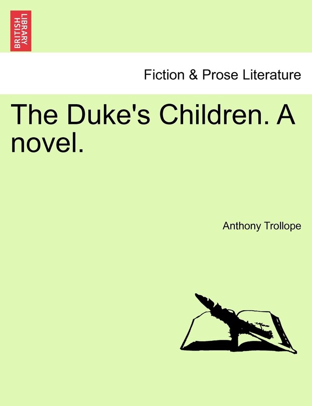 Couverture_The Duke's Children. A Novel. Vol. II