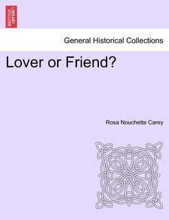 Front cover_Lover Or Friend?