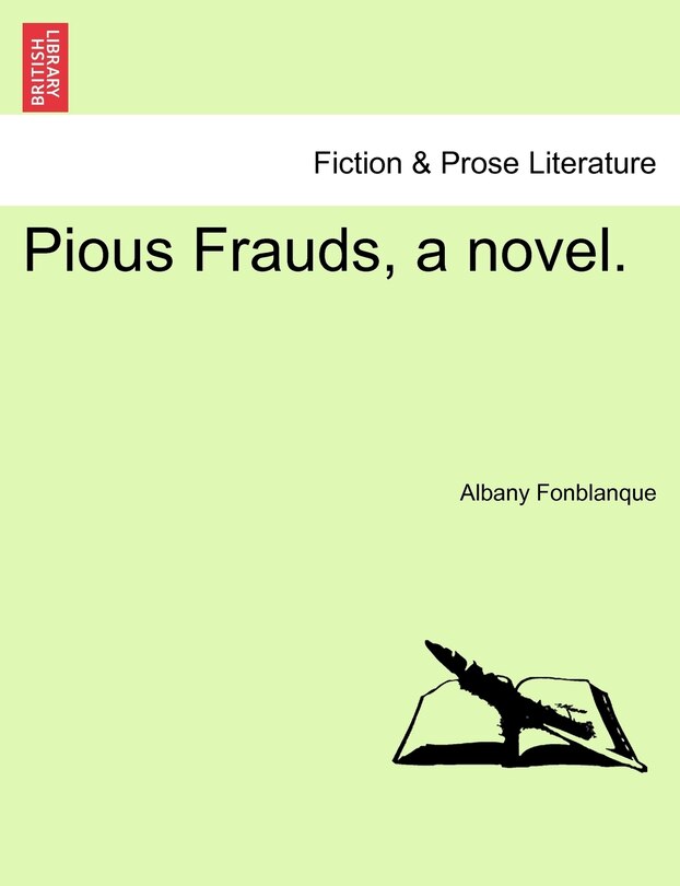 Couverture_Pious Frauds, A Novel.