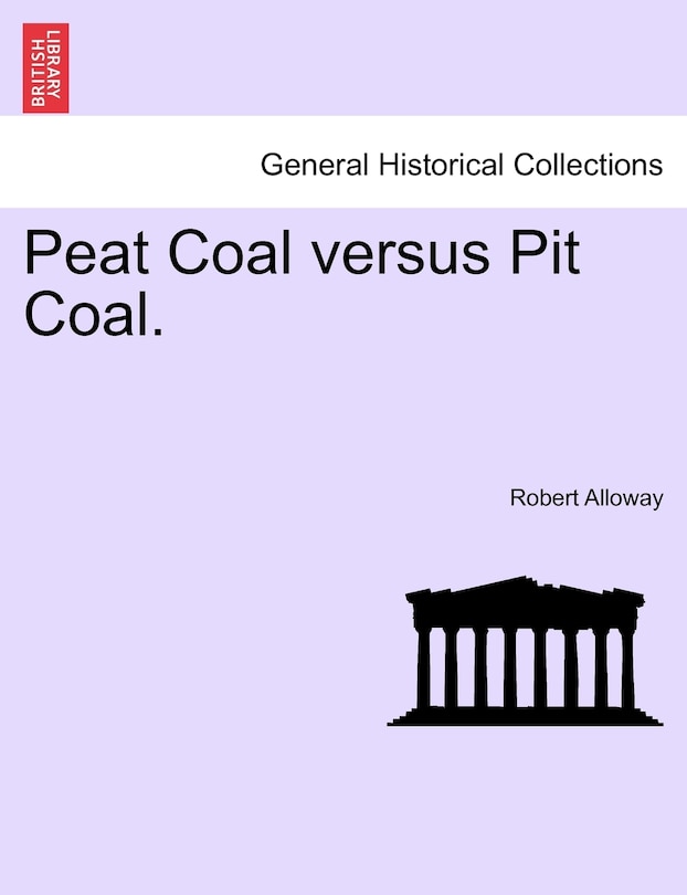 Front cover_Peat Coal Versus Pit Coal.