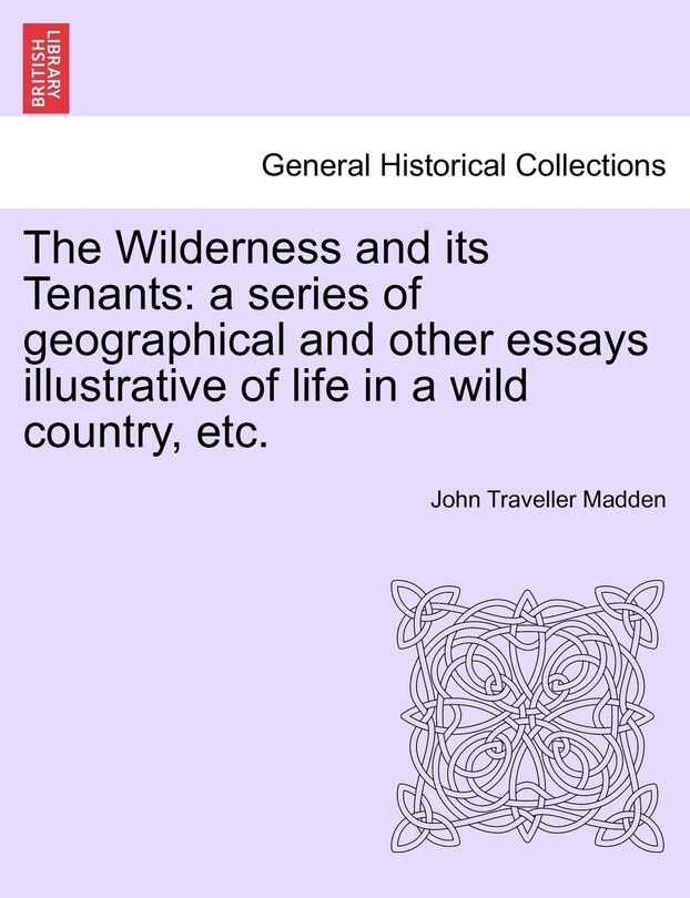 Front cover_The Wilderness And Its Tenants