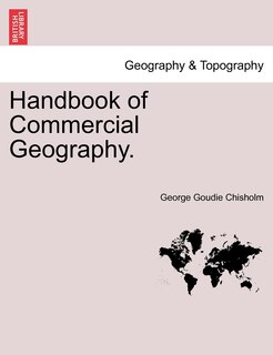 Couverture_Handbook Of Commercial Geography.