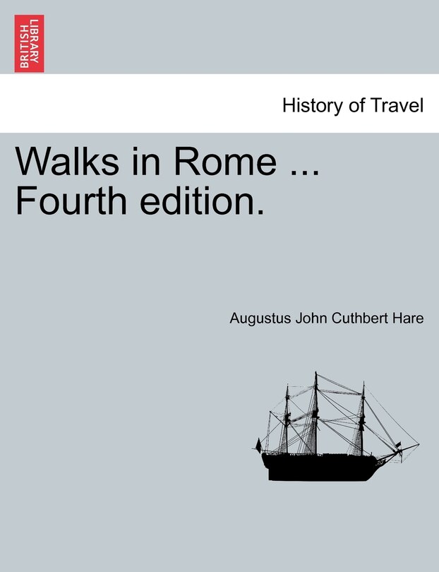Front cover_Walks in Rome ... Fourth Edition.