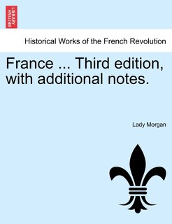 Couverture_France ... Third Edition, with Additional Notes.