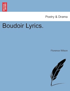 Front cover_Boudoir Lyrics.