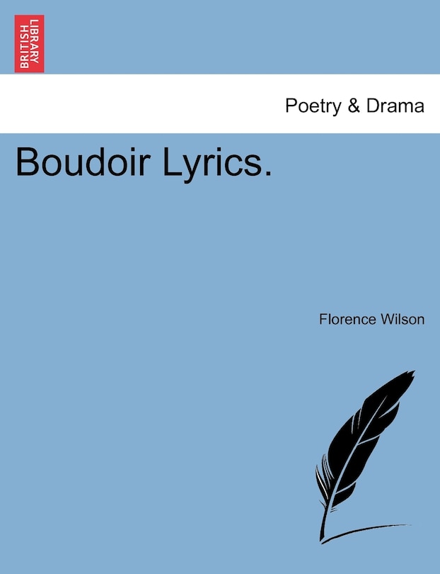 Front cover_Boudoir Lyrics.