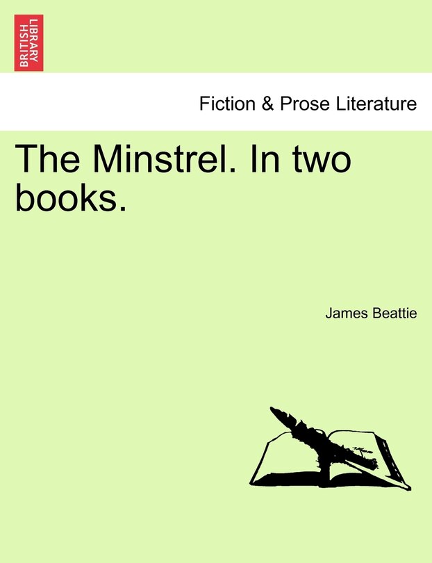 Front cover_The Minstrel. In Two Books.