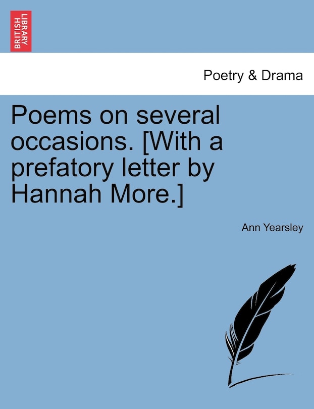Couverture_Poems On Several Occasions. [with A Prefatory Letter By Hannah More.]