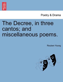 Front cover_The Decree, In Three Cantos; And Miscellaneous Poems.