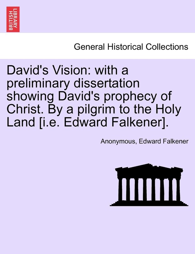 Front cover_David's Vision