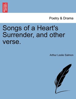 Couverture_Songs Of A Heart's Surrender, And Other Verse.