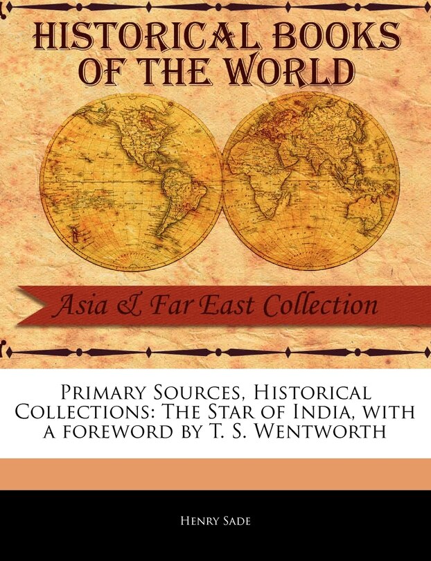 Front cover_Primary Sources, Historical Collections