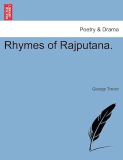 Couverture_Rhymes Of Rajputana.