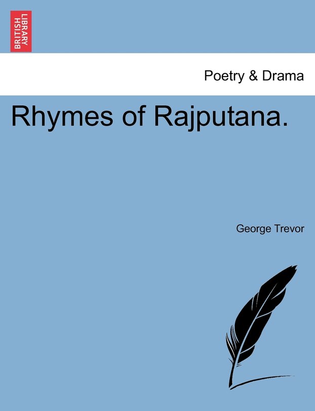 Couverture_Rhymes Of Rajputana.