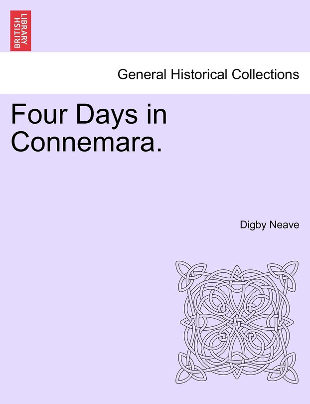 Front cover_Four Days In Connemara.