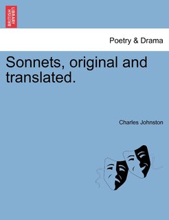 Front cover_Sonnets, Original And Translated.