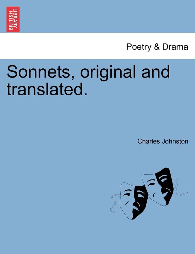 Front cover_Sonnets, Original And Translated.