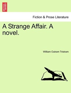 Couverture_A Strange Affair. A Novel.