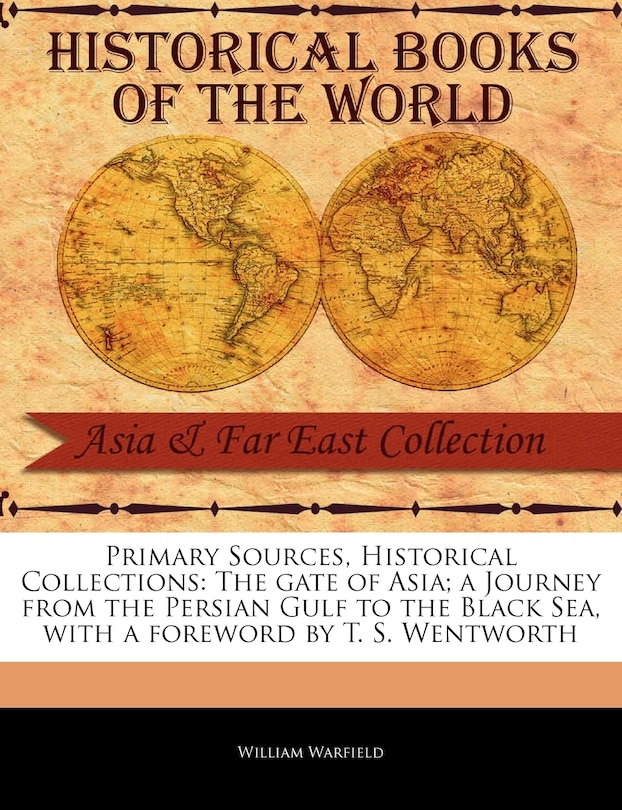 Front cover_Primary Sources, Historical Collections