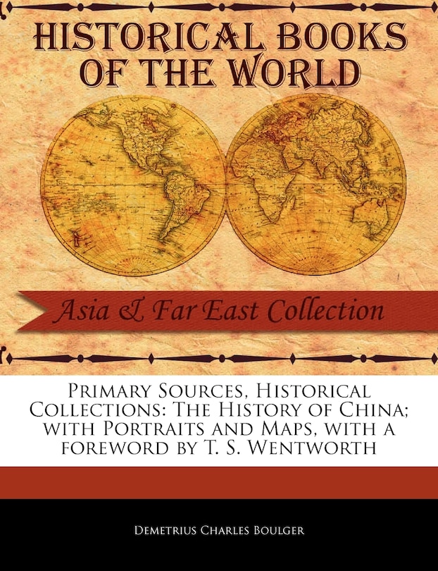 Front cover_The History of China; With Portraits and Maps