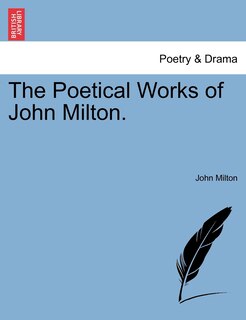 Front cover_The Poetical Works Of John Milton.