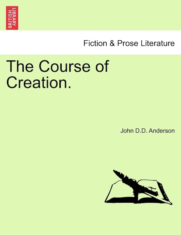 Couverture_The Course Of Creation.
