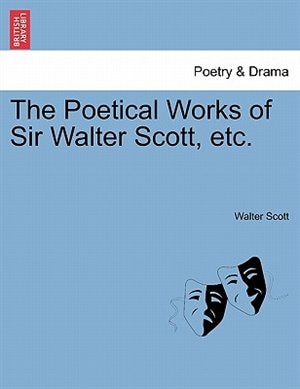 Front cover_The Poetical Works Of Sir Walter Scott, Etc.