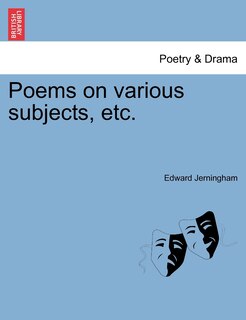 Front cover_Poems On Various Subjects, Etc.