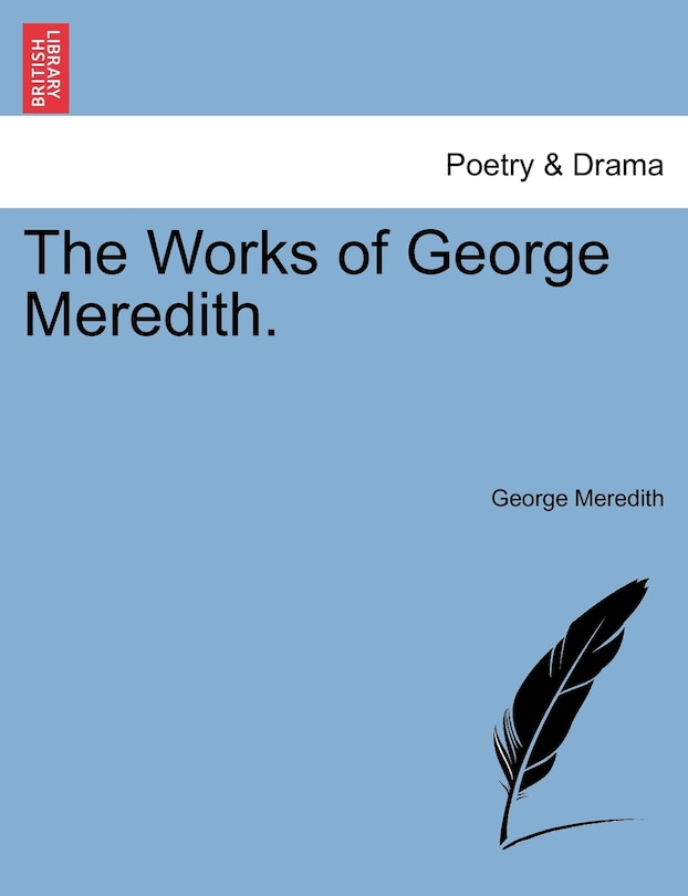 Front cover_The Works Of George Meredith.