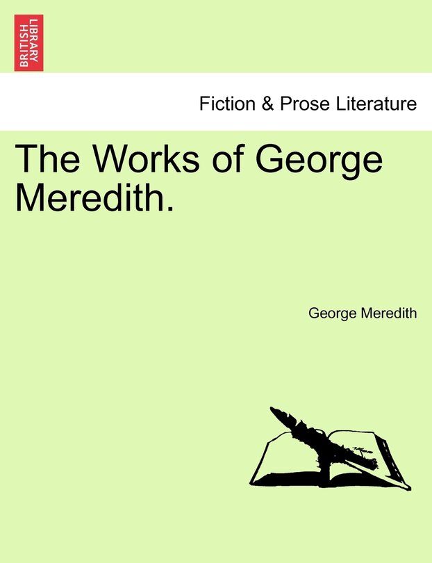 Front cover_The Works Of George Meredith.