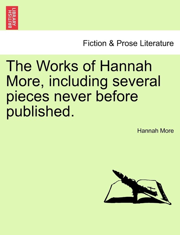 Couverture_The Works Of Hannah More, Including Several Pieces Never Before Published.