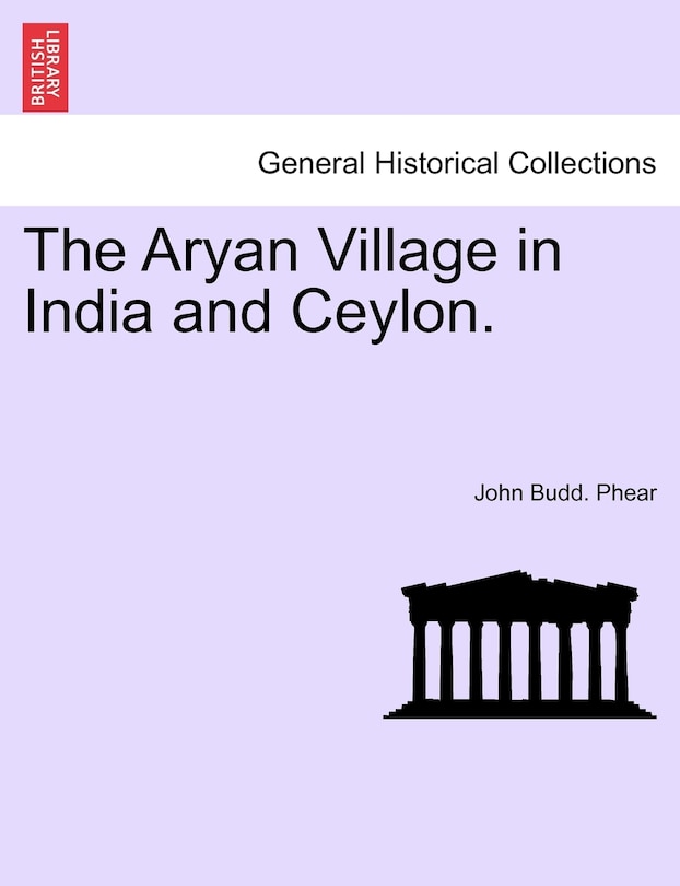 Couverture_The Aryan Village In India And Ceylon.