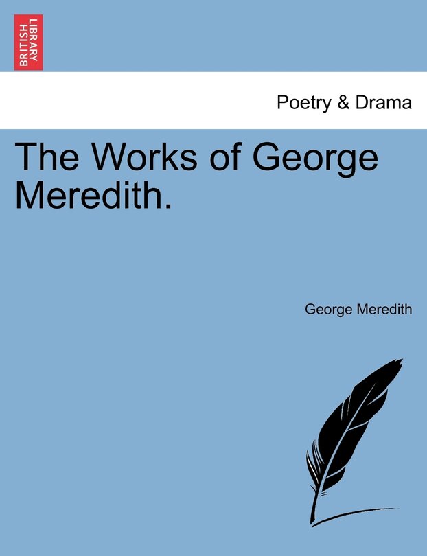 Front cover_The Works Of George Meredith.