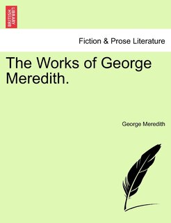 Front cover_The Works Of George Meredith.