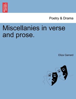 Couverture_Miscellanies In Verse And Prose.