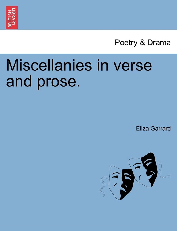 Couverture_Miscellanies In Verse And Prose.