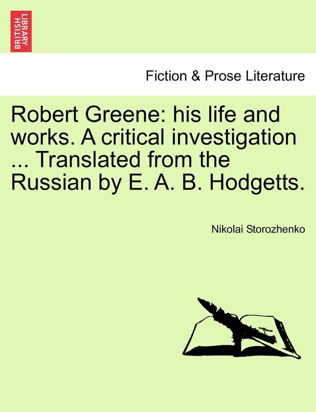 Front cover_Robert Greene