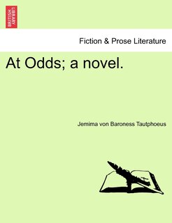 Couverture_At Odds; A Novel.