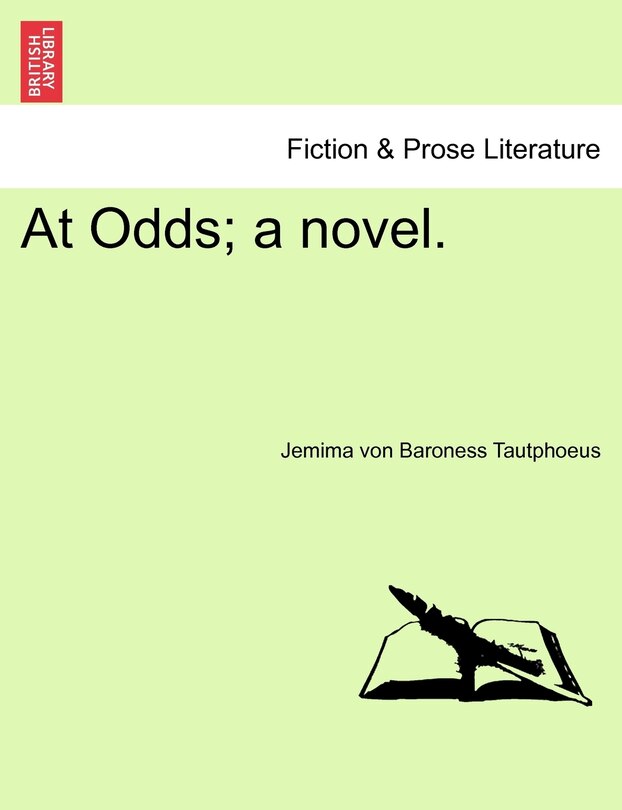 Couverture_At Odds; A Novel.