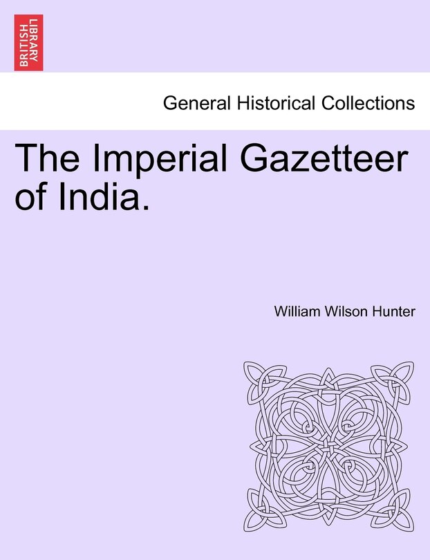 Couverture_The Imperial Gazetteer of India. Volume IV