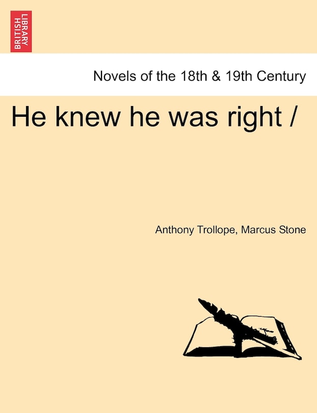 Front cover_He Knew He Was Right