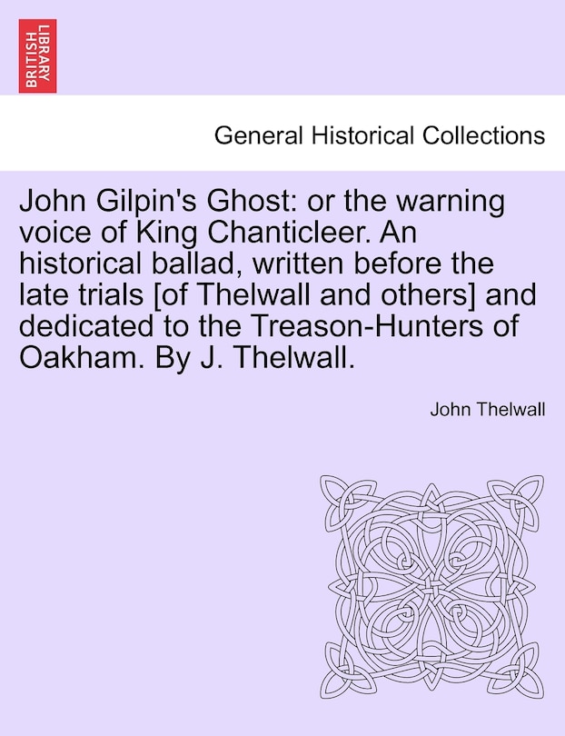 Front cover_John Gilpin's Ghost