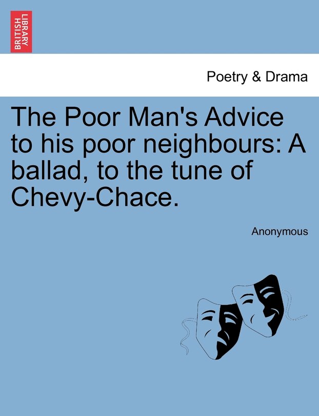 Front cover_The Poor Man's Advice To His Poor Neighbours