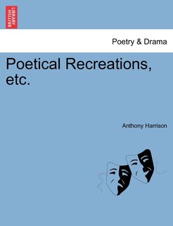 Couverture_Poetical Recreations, Etc.